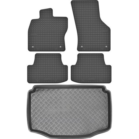 Juego de alfombrillas de goma para el Seat Arona SUV de 2017 + alfombrilla para el maletero. (1/5)