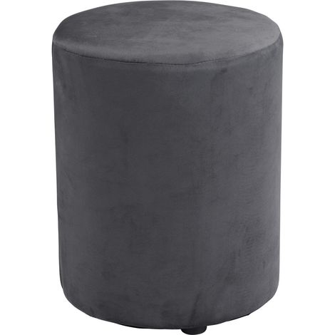 Arti Casa Pouf Gris H36xl28xL28cm (1/2)