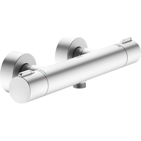 KEUCO PLAN blue Thermostat-Brausearmatur Wandmontage Aufputz, (1/5)