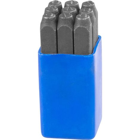 Schlagstempel Zahlen HR59205, Ziffernhöhe 5 mm, 123, 9 Stk.