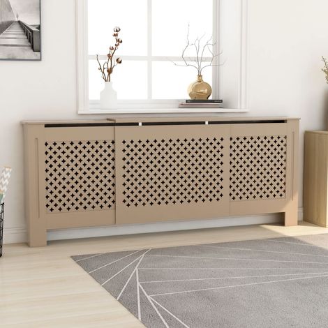 Cache-radiateur,Revêtement de radiateur,Couvre Radiateur MDF 205 cm GDSVW29998 (1/5)