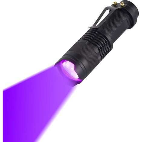 Lampe Torche Rouge, Lampe de Poche Rouge LED, 3 Modes, Étanche, Portable, Zoomable Lampe Lumiere Rouge pour Camping, Pêche, Astronomie (Lot de 5) (1/5)