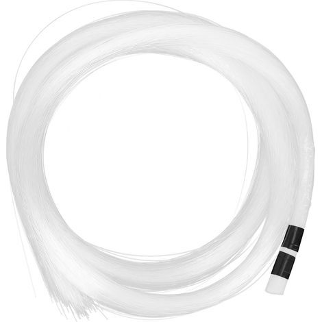 PMMA-Kunststoff-Lichtwellenleiterkabel, 2 m, 300 Stück, für Sternenhimmelbeleuchtung, Lichtwellenleiter-Dekoration