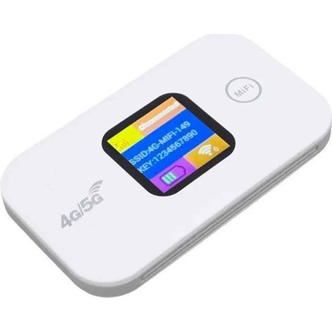 Mobile Hotspot WiFi Portable LED Display 4G 5G Mobile Hotspot Portable 300 Mbps Connect Computer Card (1/5)
