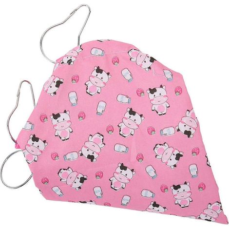 Tunnel d'angle en polyester doux et mignon pour cochon d'Inde et rat, facile à installer, idéal pour les petits animaux de compagnie comme les petites vaches. (1/3)