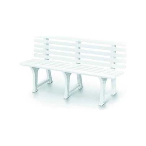 Panchina in Resina modello Isotta Colore Bianco