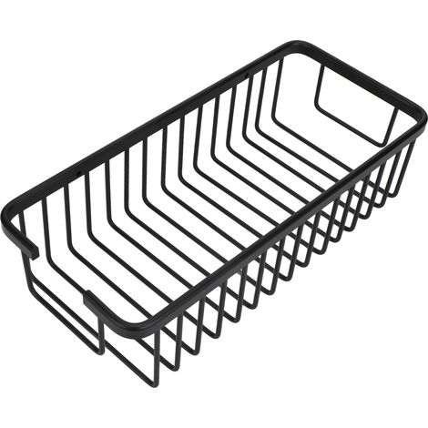 Étagère murale de rangement en aluminium antirouille grande capacité pour cuisine, épices, salle de bain et salon de beauté. Panier de rangement pour épices, salle de bain et salon de beauté. (1/5)
