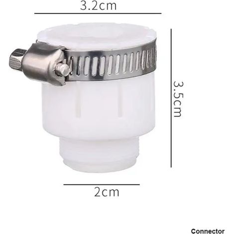 Rallonge de robinet avec arroseur intégré, robinet universel de salle de bain et de cuisine, douche pressurisée avec filtre anti-éclaboussures (1/5)
