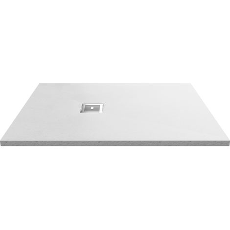 1200mm x 900mm Premium Slimline Rectangular Shower Tray - Slate White