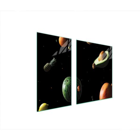 GLASSCHUTZPLATTE FÜR HERD 90x52 FRUIT (1/5)