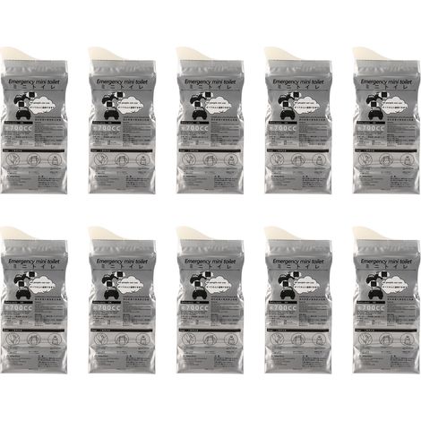 10 sacs à uriner jetables pour voiture, camping, voyage - 700ml - Urinoirs portables d'urgence (1/5)