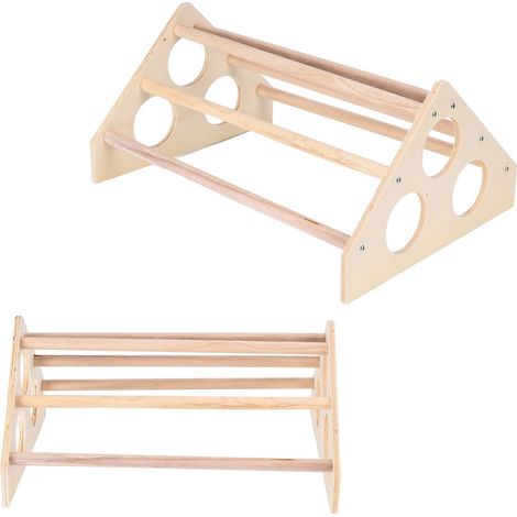 Perchoir en Bois pour Poules - Support Main Fabriqué pour Maison de Basse-Cour et Ferme Familiale (1/5)