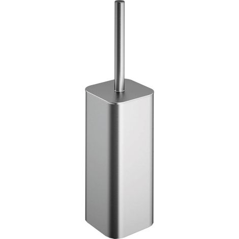 COSMIC Toilet brush & holder, Brushed stainless steel, NEA Collection