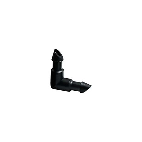 RACCORDO DI GIUNZIONE A 90° PER MICROIRRIGAZIONE- - (5178) - 5 blister IPIERRE