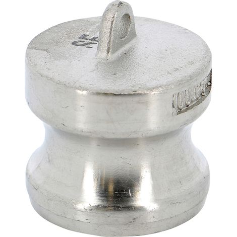Raccord rapide à cames inox bouchon adaptateur DP - 1''1/4 (33/42)