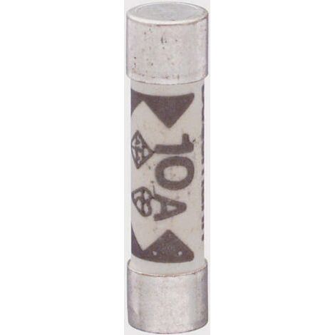 Micro-fusible ESKA TDC180 10 A (Ø x L) 6.4 mm x 25.4 mm 10 A 240 V ultra-rapide -FF- 1 pc(s) S37247 (1/4)