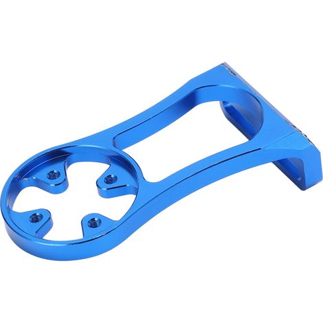 Compteur de vélo avec support avant allongé, support combiné GPS pour une utilisation en extérieur, bleu (1/5)