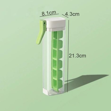 Creativity Ice Cube Trays 6 Cell Ice Lattice Food Grade Ice Cube Trays for Drinks Easy Demould Ice Maker with Handle Single Hand (1/4)