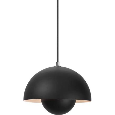 Macaron Flower Bud Lampe Suspendue Style Nordique Abat-Jour Nordique Moderne Cuisine Plafonnier Suspension Métal Aluminium Style Industriel Suspension pour Chambre,Bar,Chambre,Éclairage De C (1/4)