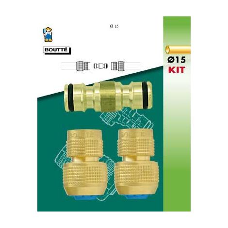 Kit de conexión Ø15 BOUTTÉ