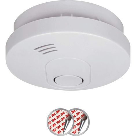 Elro Pro EL-1005 Rilevatore di fumo inclusa batteria con 10 anni di vita, con attacco magnetico a batteria (1/5)