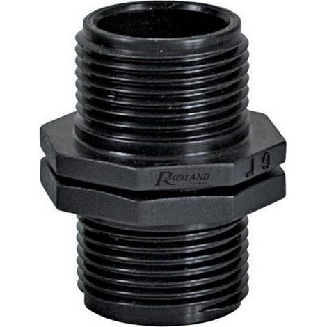 Raccord Réduction 1 po x1 po Male/Male - Acier Traité - Connexion Fiable et Étanche - Durable - D-Work