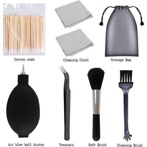 Kit de nettoyage de téléphone portable 140 pièces pour iPhone, Airpods, appareils photo, outil de nettoyage (1/3)