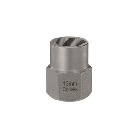 Chiave a bussola per allentare viti e dadi danneggiati (13 mm) - acciaio forgiato/Cr-Mo, Teger (1/3)