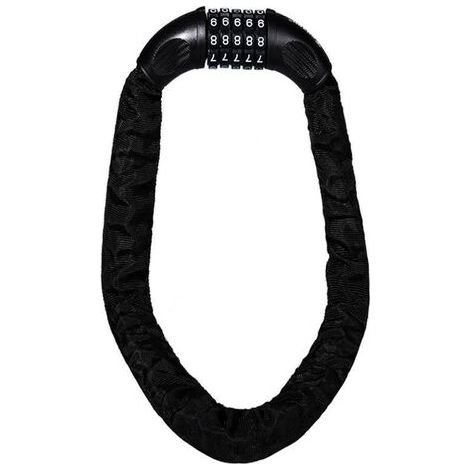 Antivol à combinaison pour vélos, motos, portes et portails  chaîne à anneau en acier-AquaForge