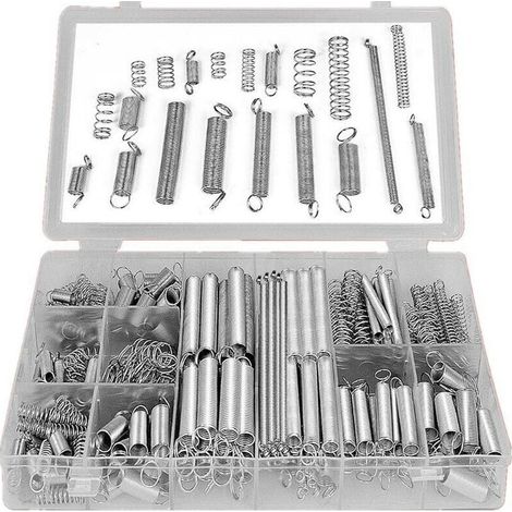 Ressorts de Traction et Compression Coffret Assortiment Ressorts - 200 Pièces (1/5)
