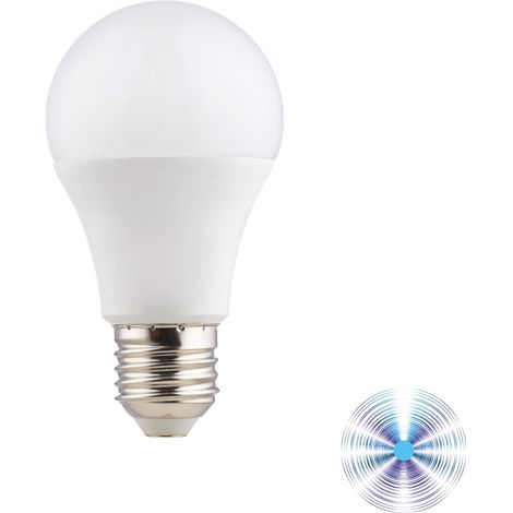 LAMPADINA LED SENSOR A60 E27 6000K 7W 650LM.