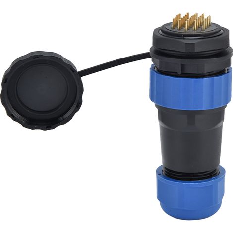 IP68 wasserdichte Anschlussmutter, 250V 5A Luftfahrt-Netzstecker für SP2824 4-poliges Kabel (1/5)