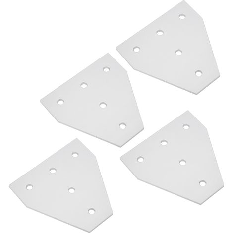 Plaque de jonction en T 203040 en alliage d'aluminium, support de jointure à 5 trous pour profilé aluminium 3030T (1/5)