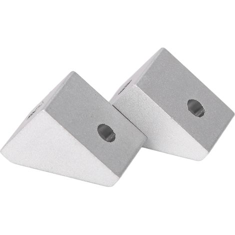5 Pièces Connecteurs d'Angle en Aluminium pour Robots Intelligents, Projets DIY et Construction de Cadres (1/5)