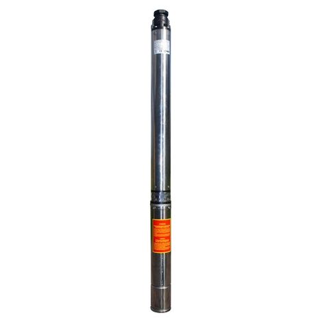 Pompe immergée pour forage - 1500W - 74 m - Inox - 9.7 m3-h