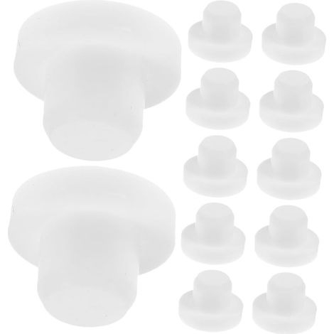 Lot de 12 bouchons en silicone réutilisables salières poivrières (1/5)