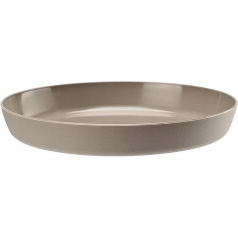 Sottovaso in plastica per vaso di azalea, 15,5 cm, beige (1/4)