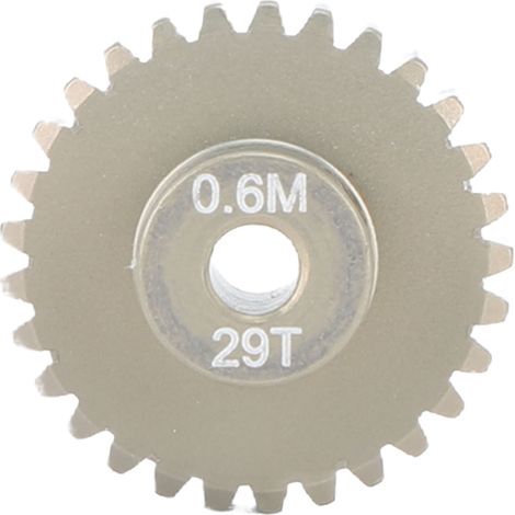 Jeu de pignons 0,6M en alliage d'aluminium, alésage 3,175mm, axe moteur 29 dents pour SCX10 TRX4 1/8 1/10 crawler (1/5)