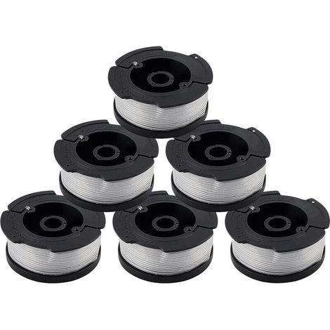 Lot de 6 bobines A6481 A6485 pour coupe-bordures Black Decker (6pcs) (1/5)