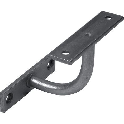 Supports de rampe coudés - sur platine rectangulaire à visser