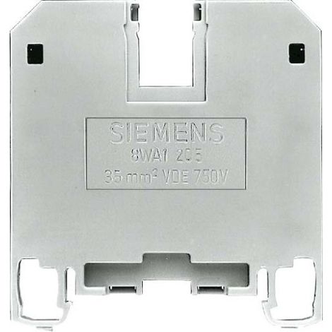 Morsetto Unipolare Da Quadro Blu Attacco DIN 35 MMQ Siemens 8WA10111BM11 (1/3)
