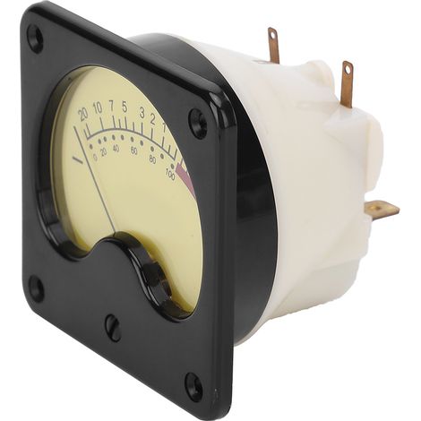 Tragbarer TR-57-S0346 VU-Meter Leistungsverstärker-Deb-Meter mit Hintergrundbeleuchtung Schallpegelmesser für Zuhause und Auto (1/5)