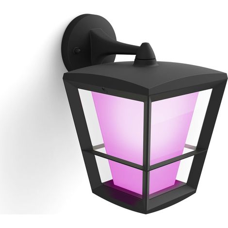 Philips Hue LED-Außenwandleuchte 17440/30/P7 Econic LED fest eingebaut 15 W RGBW (1/3)