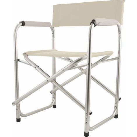 SEDIA DA REGISTA STRUTTURA IN ALLUMINIO E SEDUTA IN POLIESTERE COLORE ASSORTITO (1/5)