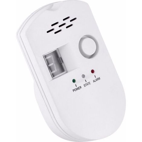 One-Piece Gas Detector Plug-in Alarm for Natural Gas Methane Propane Butane with Digital Display - 69 120mm MUMU (1/4)
