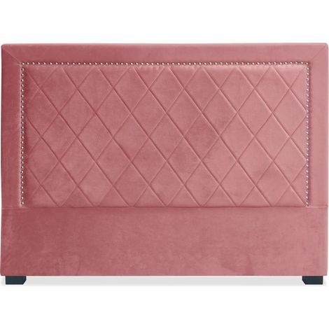 Tête de lit Meghan 160cm Velours Rose