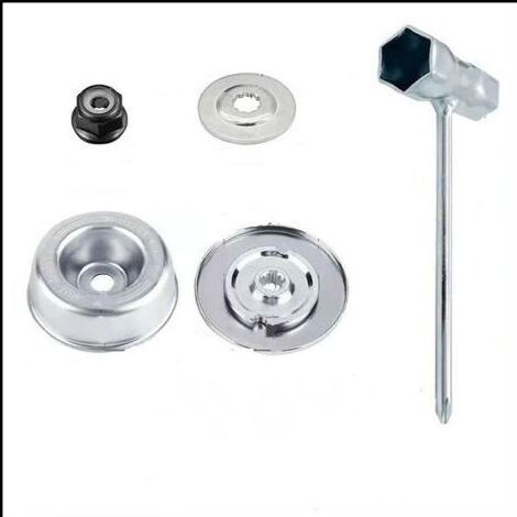 Écrou de bague de poussée pour débroussailleuse STIHL FS-KM FS120 FS200 FS250 H655 (1/3)