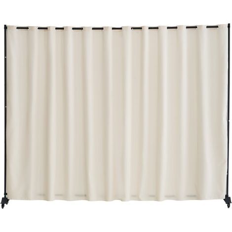 Cloison de séparation en tissu séparateur de pièce portable avec (1/5)