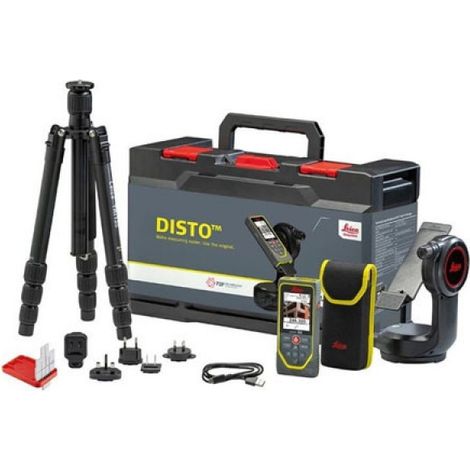 Leica 950878 Disto X6 P2P Package Misuratore laser multifunzione con accessori P2P (1/5)