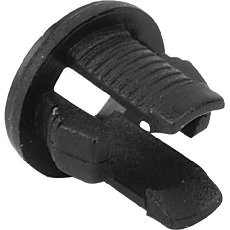 Support de diode LED (200 pièces) en plastique noir, 5 mm, accessoire pour composants électroniques (1/5)
